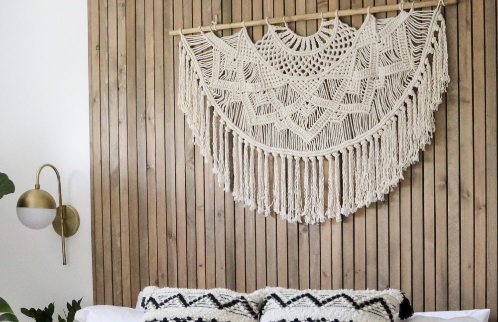 Heather Wall Hang | Natural White